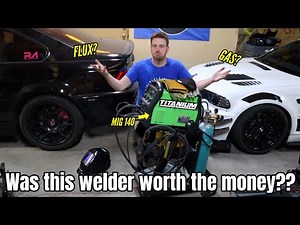 Welding Gas on my Titanium MIG 140 - 2 year reliability review - Set up your harbor freight welder