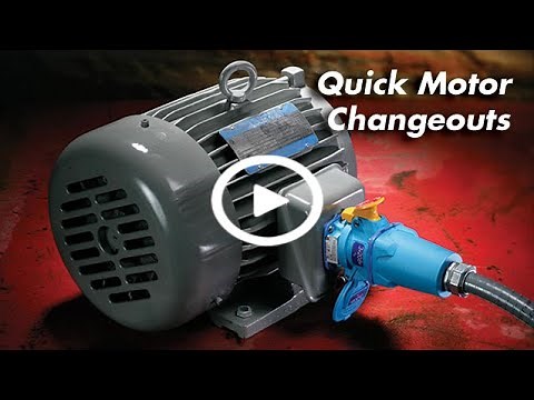 Quick Motor Change-Outs: Using Switch-Rated Plugs and Receptacles from MELTRIC®