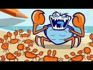 A Crab BITES Pencilmate At Night!