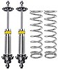 JEGS 64944K2: Single Adjustable Coil-Over Shocks and Coil-Over Springs Kit [12 in., 150 lbs./in. Springs] - JEGS