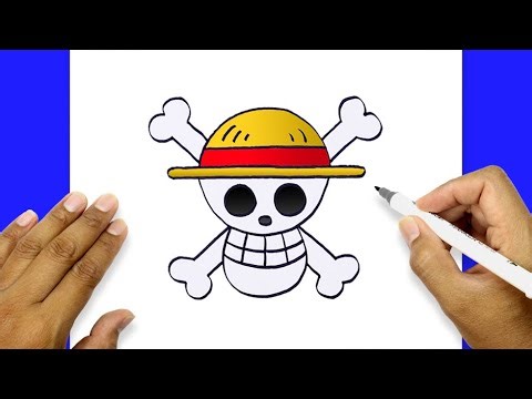 One Piece Logo Drawing Easy | Simple Drawing Tutorial