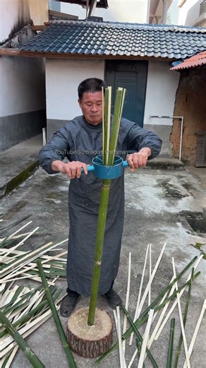 كيف يتم تقسيم الخيزران بسهولة