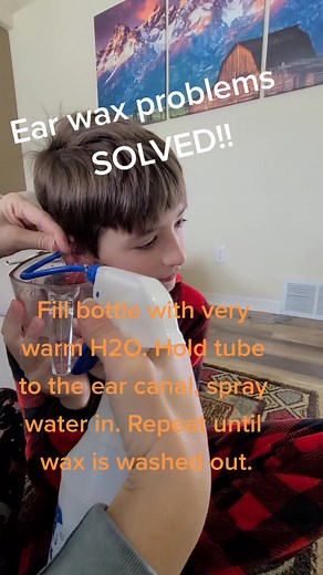 Ear wax problems SOLVED!! #earwaxremoval #earwax Elephant Ear Washer Economy Bottle System by Doctor Easy https://a.co/d/gzSfiyd