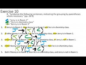 Symbolic Logic I: Grouping & Parentheses