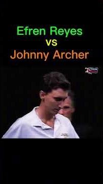 🐯 COMBINATION Knockout SHOT by Efren Reyes against Johnny Archer