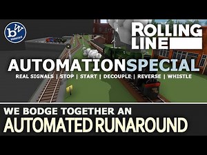 Rolling Line - NEW FEATURE Automation - AI update - Train set sim, VR + Desktop modes