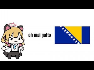 Omg it's Bosnia and Herzegovina | Blue Archive