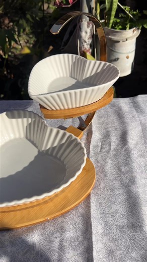 Heart-Shaped Ceramic Bowl for Valentine's Day