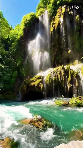 “Most Beautiful Waterfall in the World 🌊 | Relaxing Nature & Stunning Scenery”