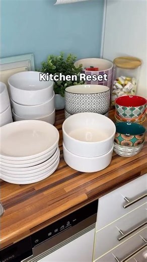 Kitchen Reset: Washing New Dishes Before Organizing