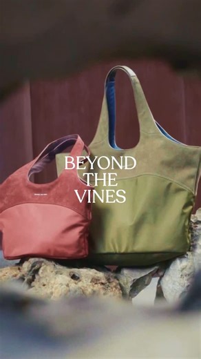 Half of this and half of that! The Studio Tote is now available online and in stores. #beyondthevines | Beyond The Vines