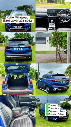 🚗 MS AUTOHUB 🚗 2021 blue Kia seltos DRIVE AWAY TODAY WITH IN-HOUSE FINANCING! No bank hassle. No long wait. We make owning your vehicle FAST, EASY & AFFORDABLE. ✅ Only 40–50% Down Payment ✅ Up to 3 YEARS to pay the balance ✅ Affordable Monthly Installments ✅ Simple & quick approval process REQUIREMENTS: • Two (2) valid forms of ID • Utility bill • Bank statement • Job letter • 40–50% down payment 📲 WhatsApp Us Now: 301-2299 | 298-6042 ✨ Your next ride is waiting — let MS AutoHub put you behin