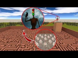 TRAFIC LIGHT HEAD VS SCP 096 In Garry's Mod #13