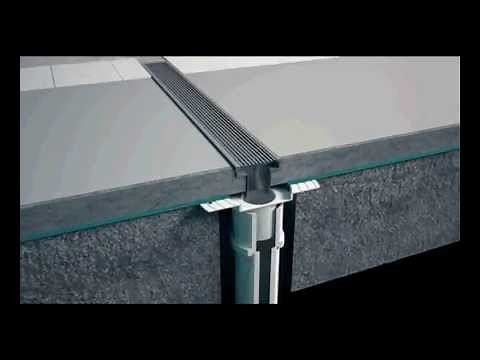 How to install your linear shower drain and grate in many applications