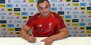Official: Xherdan Shaqiri Liverpool player