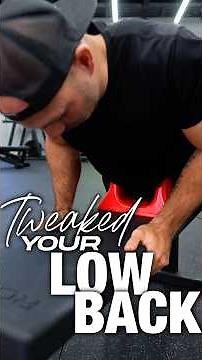 Tweaked Low Back? Release Your Psoas