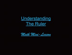 014 Ruler Understanding It