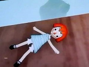 Hello neighbor hide and seek Aaron pushing Maya off the roof