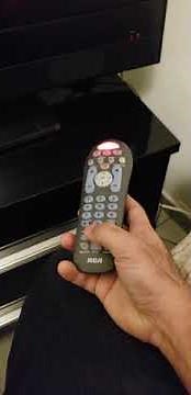 Como codificar un control universal RCA (RCR313BE)