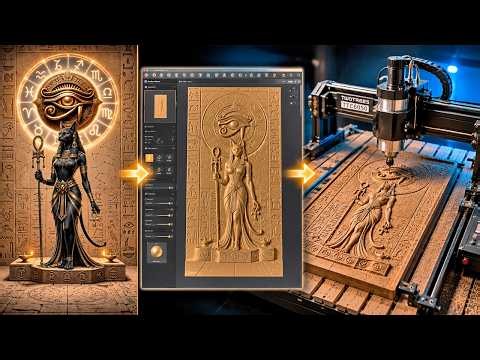 This Amazing CNC Machine Works Miracles! Twotrees TTC6050 CNC Router