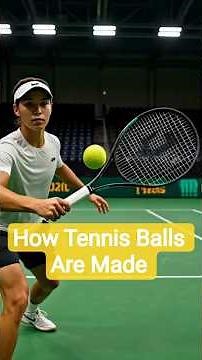 How Tennis Balls Are Made | Inside the Science & Real Factory Process #factoryprocess#tennisballs