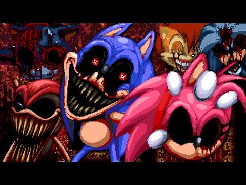 SONIC.EXE 2 - THE GAME (ALL "SECRETS"...)