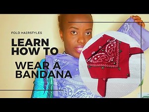 How to Style a Bandana on Your Head