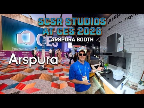 Inside Arspura at CES 🏢: Smart, Silent & Powerful Range Hoods 💨🤫