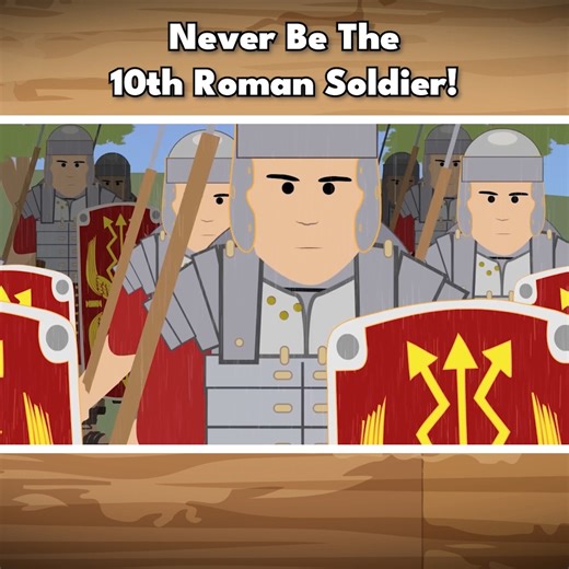 293K views · 1.9K reactions | Life in the Roman army was brutal, even when not actively fighting bloodthirsty Carthaginians or rebellious gladiators. Military discipline was strict, and punishments were often harsh. | Simple History | Facebook