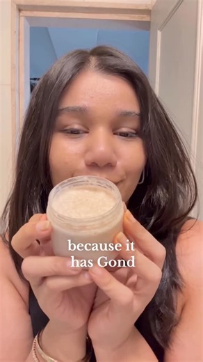 Swapnali Navsarikar on Instagram: "PART 1 | DIY Homemade Dove-Inspired Body Scrub Comment ‘Body Scrub’ if you’re excited and I’ll share the recipe even sooner! This is my homemade version of a Dove-style body scrub - made with simple, skin-friendly ingredients. It cleanses and exfoliates at the same time, without drying out the skin - so you can use it every single day also. I’ve used gentle Dove body soap for mild cleansing, gond katira for slip and comfort, walnut shell powder for exfoliation,