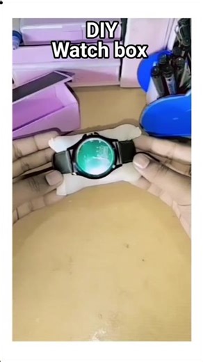 diy watch box for gift ♥️😱🤯#shorts #viral #youtubeshorts