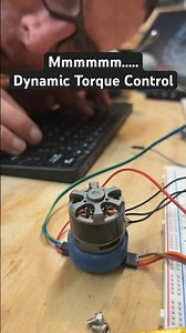 SimpleFOC test v2 #arduino #diy #bldc #robotics #simplefoc #stepper #esp32#hoverboard #electronics