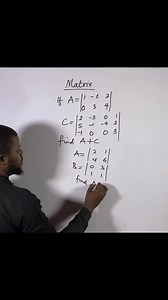 Addition of Matrices In Pidgin English #teachinginpidgin #pidginenglish #instructoralison #math #matrices #matrix #additionofmatrices #reel | Alison Zaccheaus Otuebe