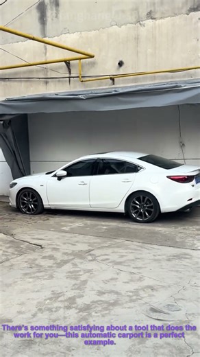 Automatic Carport Cover: Deploying a Retractable Shelter for Vehicles