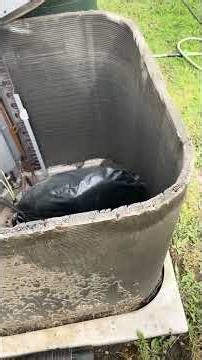 Clean those AC fins NOW! #diy