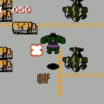Hulk 8 bits - NES - Romhack ( King Kong)