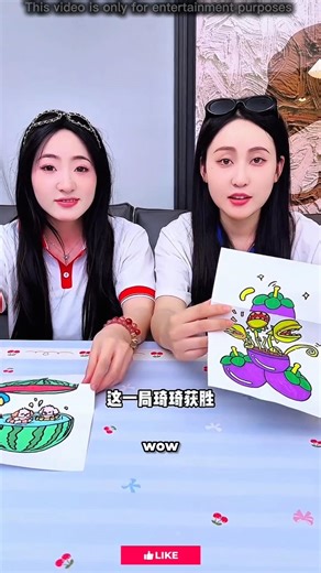 Kiki vs Yangyang Drawing Battle! 😱🍉🍩 | Who Is The REAL Winner? #shorts #funny