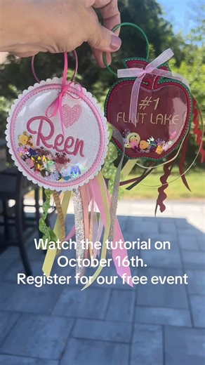 ✨FREE Virtual Event!✨ Get ready for a special edition of our 'Be an In the Hoop Designer Event' on October 16th – and you don’t want to miss it! 🎉 As a bonus, were going to show you step-by-step how to easily create a fun shaker tag using our brand-new In the Hoop Designer Software. This amazing software lets you: ✅ Customize over 200 built-in ITH templates ✅ Change quilting, designs, lettering & font styles ✅ Resize with no hassle ✅ Keep all the steps perfectly in order ✅ Even create your own 