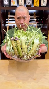 Wasabi Sushi Platter🌱 I made various sushi with fresh wasabi! Spicy and delicious👍 ■ Ingredients -Wasabi -Dried bonito flakes -Sushi rice -Nori -Hojiso flowers -Soy Sauce #sushi #wasabi | Chef Hiro