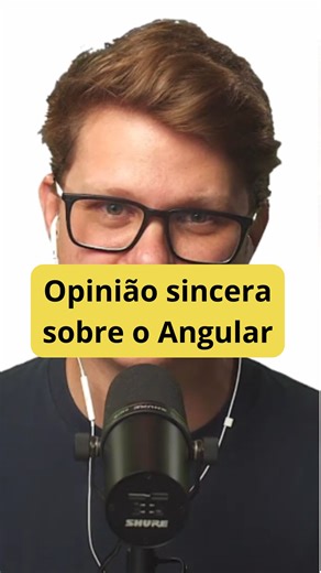 Filipe Deschamps on Instagram: "Minha opinião sobre o Angular 🤝"