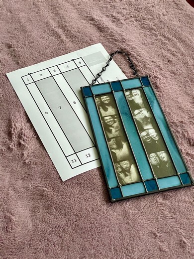 DIGITAL Template Frame for 2 Old School Photo Booth Pictures - Etsy