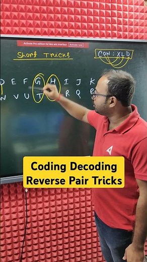 Coding Decoding Reverse Pair | Reasoning Short Tricks