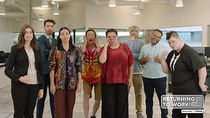 Ad of the Day: ClickUp & Chad Lindberg highlight the awkwardness of going back to work