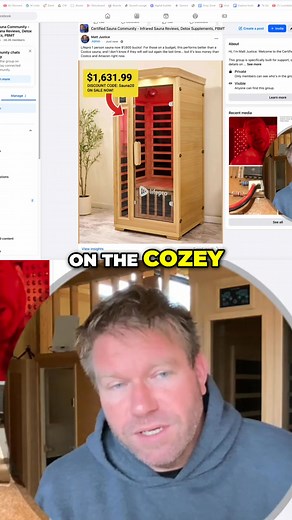 Ever wonder where the cold spots are in your sauna? This video uses FLIR footage to find them. Plus, a comparison of heater layouts across sauna brands and the real deal about budget-friendly sauna options. Find out what works! #Sauna #FLIR #ColdSpots #HeaterLayout #BudgetSauna | Certified Saunas by Matt Justice | Facebook