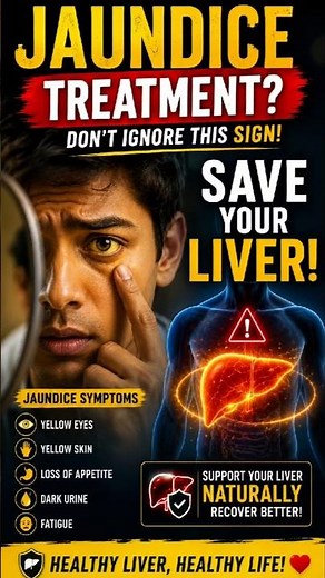 Jaundice Treatment? 6 Natural Ways to Support Liver Health | Yellow Eyes Warning!
