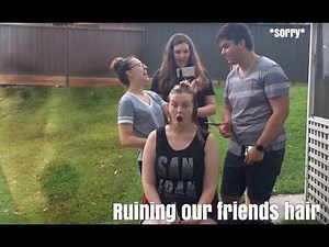 CUTTING OUR FRIENDS HAIR DRUNK (BAD IDEA)
