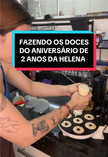 Esse ano não teremos nada muito elaborado, mas tem que ter os docinhos da mamãe ❤️ #aniversario #receita #doces