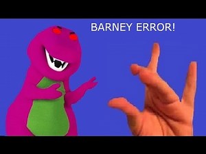 Chucky Gets A Barney Error