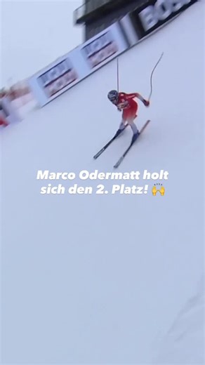 Red Bull Austria 🇦🇹 on Instagram: "Mit dem Run holt sich @marcoodermatt den 2. Platz bei der legendären Abfahrt in Kitzbühel! 💪 #redbull #verleihtflügel #wintersport #hkr #hahnenkammrennen"