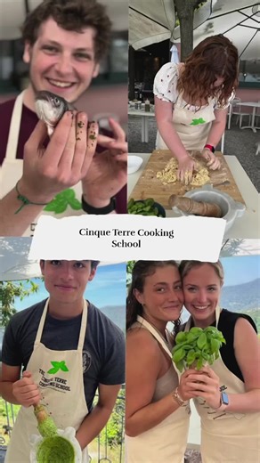 At Cinque Terre Cooking School, we don’t dilute culture for entertainment. Every class is rooted in authentic Ligurian tradition, taught in a certified ecological cooking school using only organic, fresh, locally sourced ingredients. Guests often tell us their favorite part of the experience is the way it makes them slow down, connect, and really taste true Italy. Some choose our relaxed morning classes, starting the day with handmade pasta and a glass of organic wine. But others wait for the hi